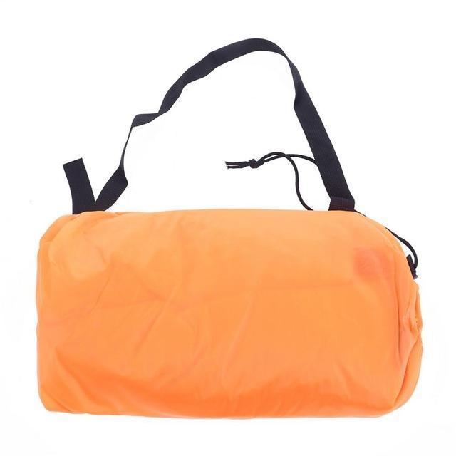 Inflatable Airbed Hammock Orange