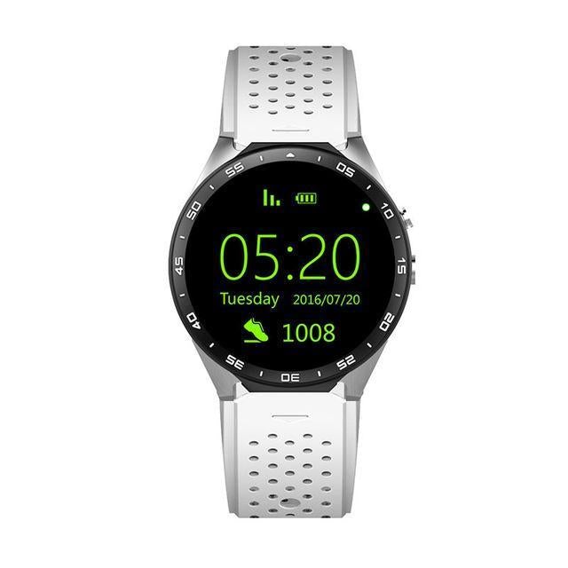 Best Rated Mtk 2018 Smartfit Gps Smartwatch For Android And Iphone White