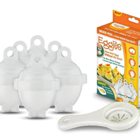 6 Pack: Egg Cookers With Bonus White Separator