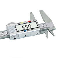 1 Pc New 0-150Mm 6Inch Lcd Digital Electronic Carbon Fiber Vernier Caliper Gauge Micrometer