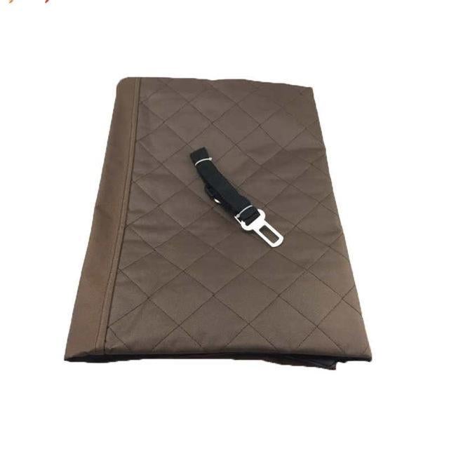 Luxury Waterproof Pet Seat Cover For Cars Coffee / 140X150Cm
