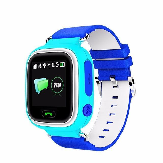 Gps Locator Smart Watch Blue / English Without Wifi