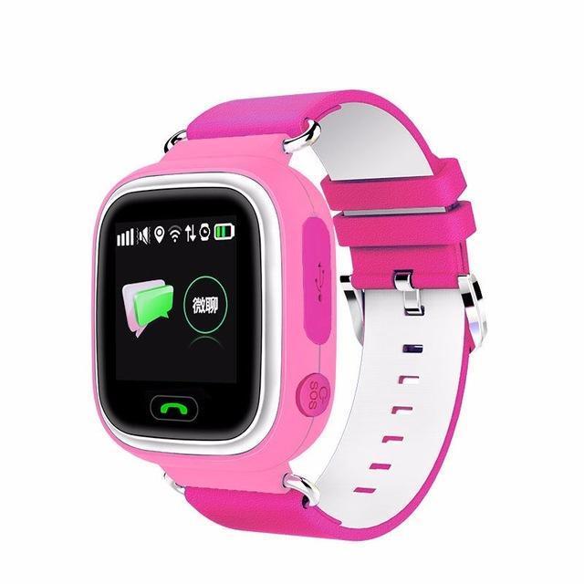 Gps Locator Smart Watch Pink / English Without Wifi