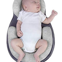 Portable Baby Bed Gray