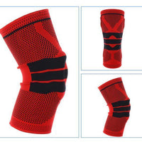 Nylon Silicon Knee Protection Red / 36Cm To 42Cm