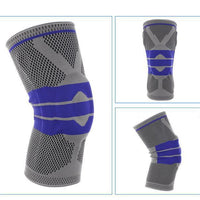 Nylon Silicon Knee Protection Grey / 36Cm To 42Cm