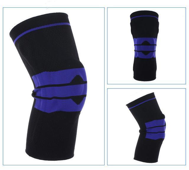 Nylon Silicon Knee Protection Black / 36Cm To 42Cm