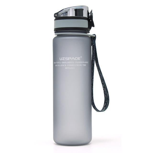 Sports Water Bottle 650Ml / Gray