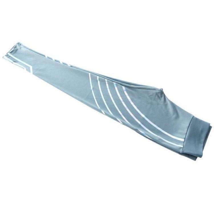 Rainbow Reflective Leggings Gray / S