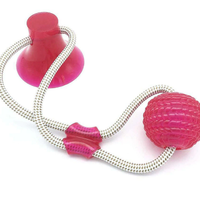 Multifunction Pet Molar Bite Toy Buy 1 Only / Red