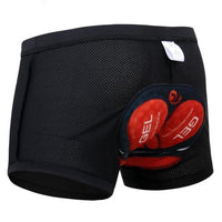 X-Tiger Padded Cycling Shorts 5D Gel Pad Underwear / S